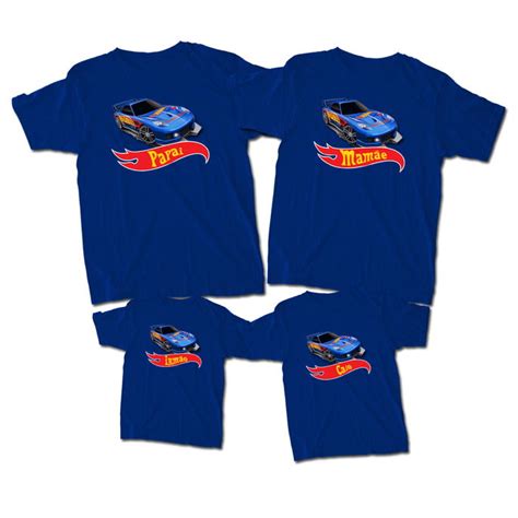 Kit Família Hot Wheels 4 Elo7 Produtos Especiais