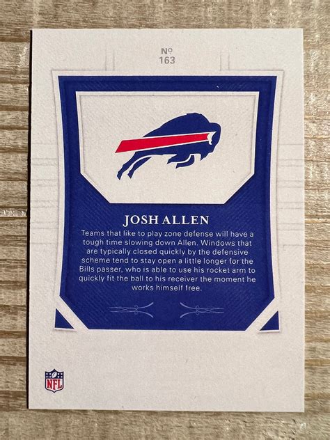 Josh Allen 2018 RP Autograph Facsimile Printed Patch Rookie - Etsy