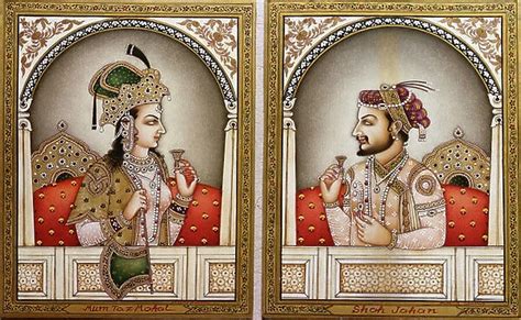 Mumtaz Mahal and Shah Jahan Painting For sale as Framed Prints, Photos, Wall Art and Photo Gifts