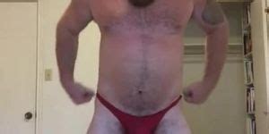 Bodybuilder Flexing In Revealing Posing Trunks OnlyfansBeefBeast Porn Videos