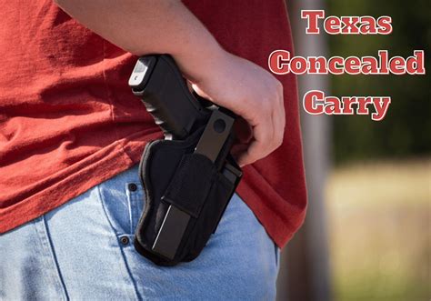 Texas Concealed Carry | Concealed Carry in Texas | $40 LTC