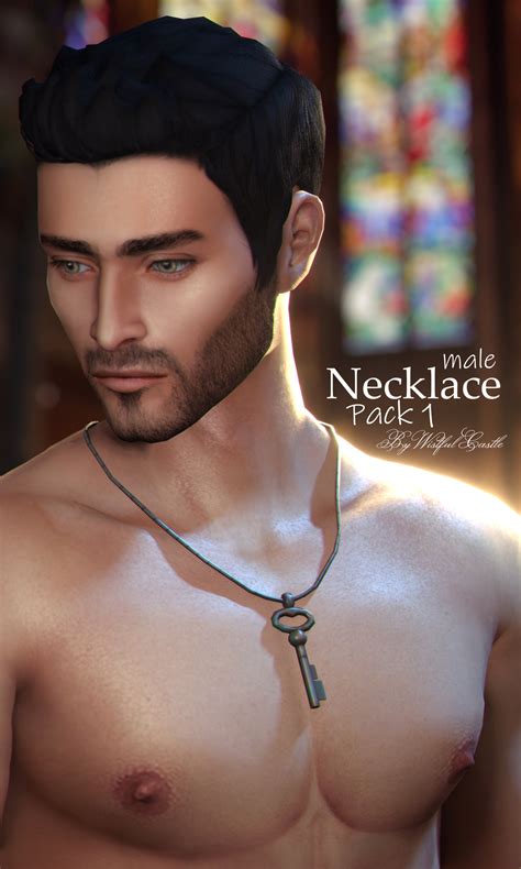 Necklace 1 Base Game Compatible Male Necklace — Wistful Castle