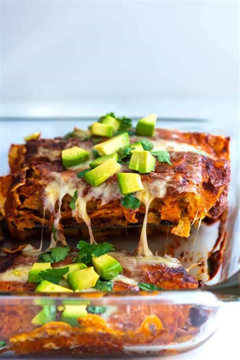 Easy Chicken Enchiladas Recipe