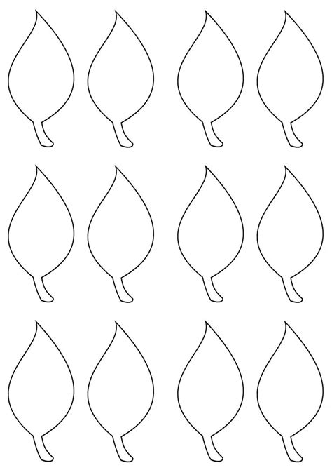 Free Paper Leaf Template Pdf