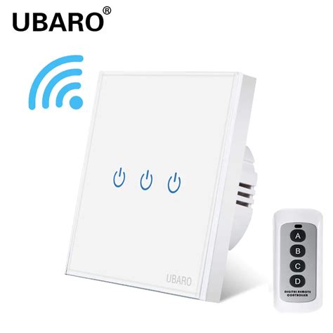 Ubaro Interruptor De Control Remoto Inal Mbrico Para Ue Reino Unido