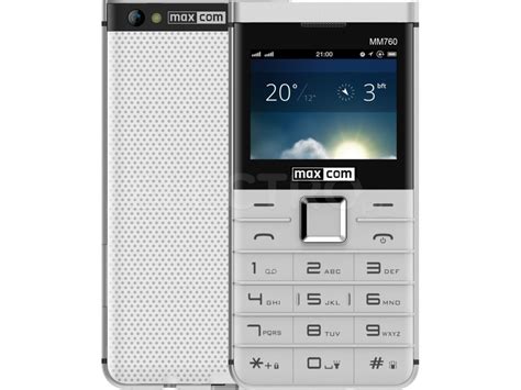 Telefon MAXCOM Comfort MM760 Biały cena opinie dane techniczne