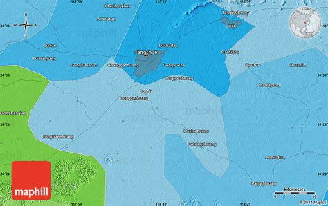 Political Map of Tangshan