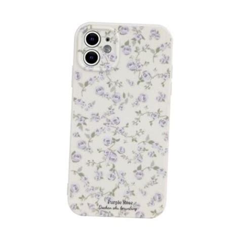 Ownest Compatible With Case Vintage Floral Rose Pattern Cute Iphone