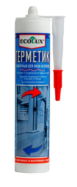 Акриловый Герметик Ecolux, Для ванн, белый - купить по низким ценам в ...