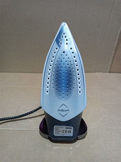 Tefal Steam Iron Ultraglide Anti Scale Plus Grey Purple Fv