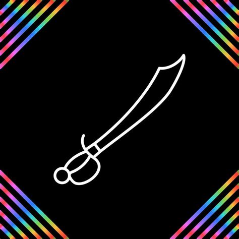 Pirate Sword Vector Icon 28019842 Vector Art at Vecteezy