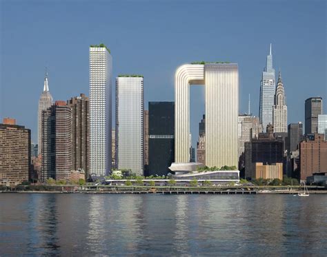 NYC skyscrapers to meet at the top with skybridge and infinity pool