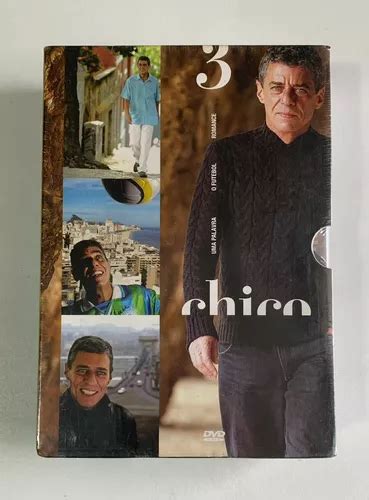 Box 3 Dvds Chico Buarque Série Especial Vol 3 Lacrado Frete grátis