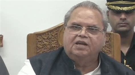 Former Jandk Governor Satya Pal Malik Detained Say Supporters Delhi