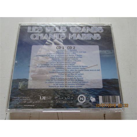 Santiano Tri Martelolod Etc De Les Plus Grands Chants De Marins Cd X