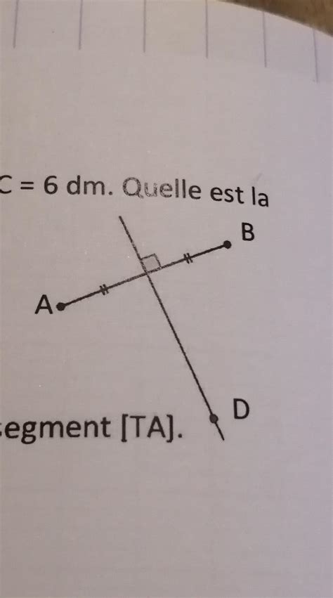 On Consid Re La Figure Ci Contre Quelle Est La Nature Du Triangle Abd