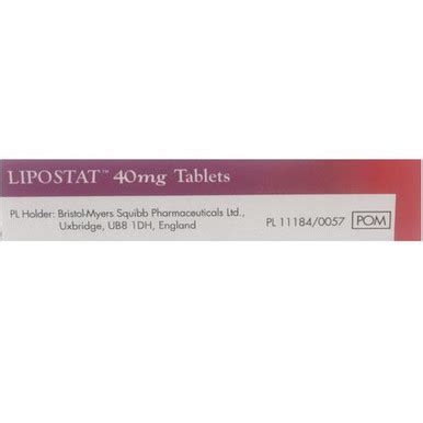 Lipostat (Pravastatin) 40mg Tablets | Pharmacy2U