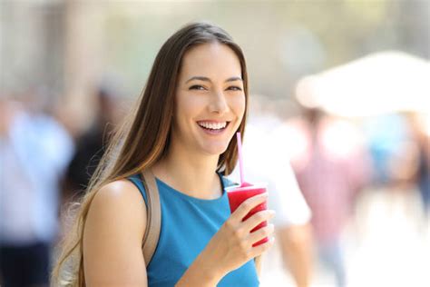 Person Drinking Slushie Stock Photos Pictures And Royalty Free Images