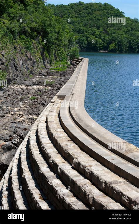 New Croton Dam, also known as Cornell Dam, is part of the New York City ...