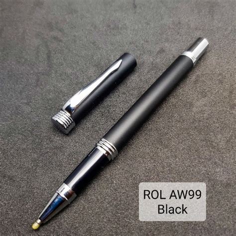 Jual Bolpoin Roller Metal AW99 Pen Besi Pena Promosi Pulpen Rollerball