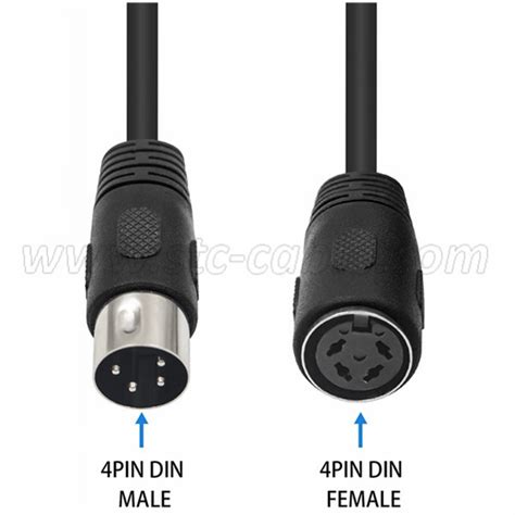 4 Pin Din Extension Cable China Stc Electronichong Kong