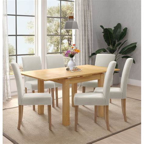 Hallowood Furniture Waverly 6 Person Dining Set Wayfair Co Uk