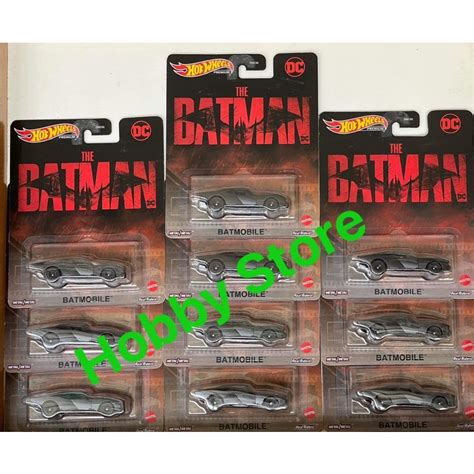 Hobby Store xe mô hình Hot Wheels Premium Batman Batmobile Shopee