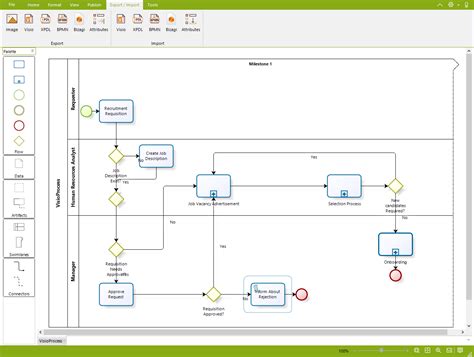 Bizagi Studio Asistente De Procesos Modelar Procesos Importar