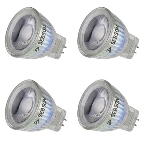 Sebson Led Lampe Gu4 Mr11 Warmweiß 3w 220 Lumen Led Spotlight 36° 12v Dc ø35x40mm 4er Pack