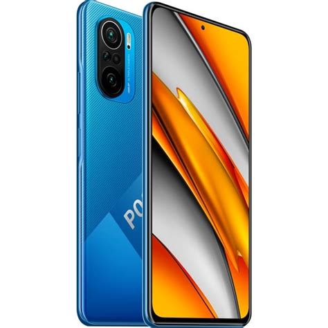 Xiaomi Poco F3 128gb Handy Deep Ocean Blue Dual Sim Android 11 6 Gb Ddr 5