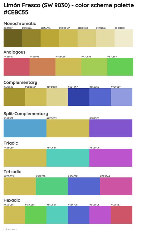 Sherwin Williams Lim N Fresco Sw Paint Coordinating Colors And