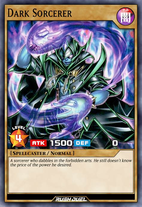 Dark Sorcerer By Every Rush Duel Card On Deviantart