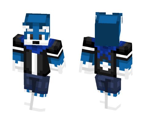 Download Dressed Blue Fox Minecraft Skin For Free Superminecraftskins