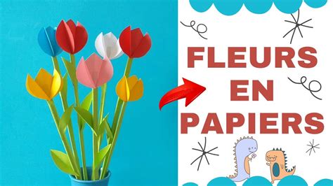 Comment Faire Fleur En Papier Facile Youtube