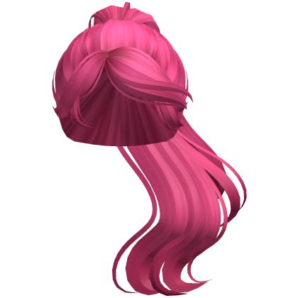 Long Windy Fairy Ponytail Hot Pink Roblox