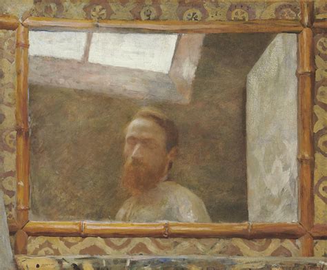 Edouard Vuillard Autoportrait Au Miroir De Bambou