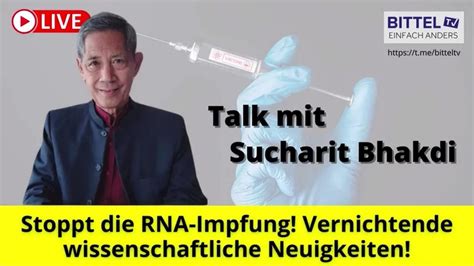 Talk Mit Prof Sucharit Bhakdi BittelTV Am 18 3 2024 LIVE