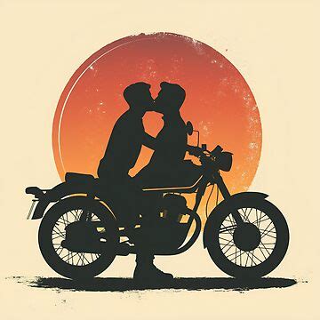 Two Men Kissing In A Motorcycle GAY Sticker For Sale By Proudlyparent Redbubble