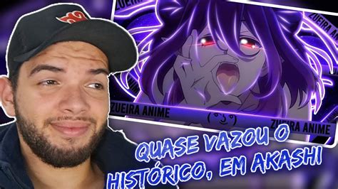 REACT ABRE A BOQUINHA ʖ ZUEIRA ANIME AKASHI BR YouTube