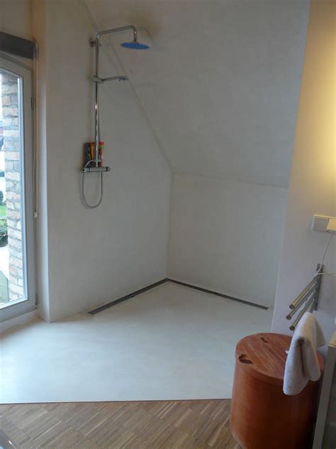 LifeBoXX GmbH Beton Cire Beton Ciré Tadelakt Bad in Betonoptik