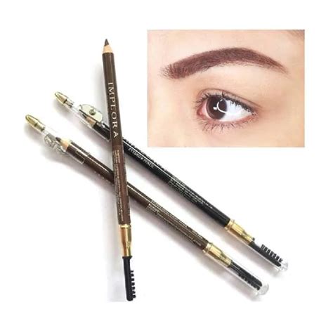 ORIGINAL IMPLORA EYEBROW PENCIL PENSIL ALIS 2 IN 1 Lazada Indonesia