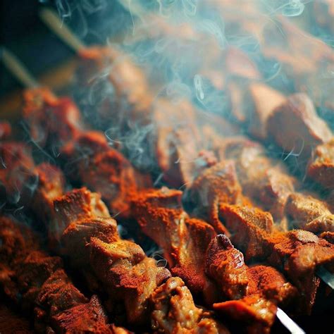 Tempting Shish Kebab by Generative AI 30495163 Stock Photo at Vecteezy