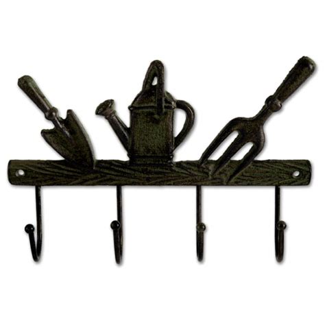 Cast Iron Garden Tool Wall Hook The Only Way Is Melts