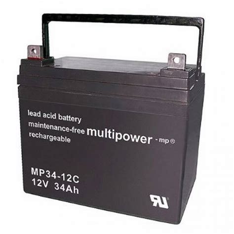 Multipower Mp C V Ah Di Batteria Al Piombo Tipo Ciclo Ordina Su