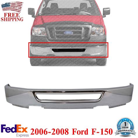 Without Fog Lights 2006 F150 Front Bumper