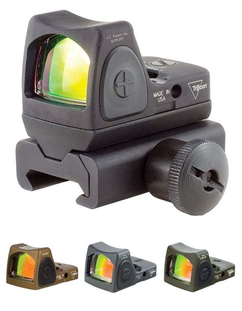 Trijicon Rm Rmr Type Adjustable Led X Mm Moa Red Dot Sight