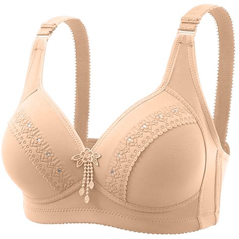 Ryrjj Womens Plus Size Wireless Bra Full Cup Lift Lightly Lined Bras For Women No Underwire