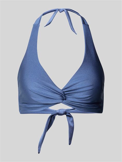 Barts Bikini Oberteil Mit Knotendetail Modell Isla Blau Online Kaufen