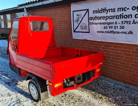 Ny Piaggio Ape50 Pick Up 2023 Til Salg 123mc