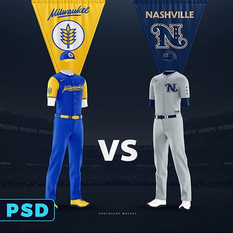 Grand Slam Baseball Uniform Template – Sports Templates